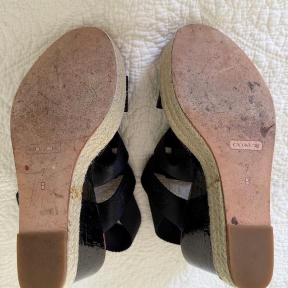 COACH Women's Black Sandals - Picture 11 of 11